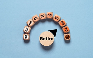 Business professional reviewing retirement policies in Ireland