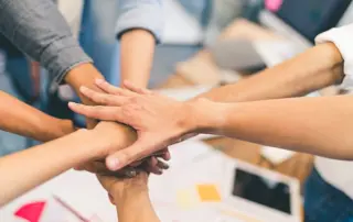 UK employer discussing new trade union workplace access rules