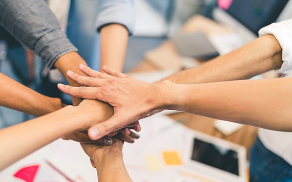 UK employer discussing new trade union workplace access rules